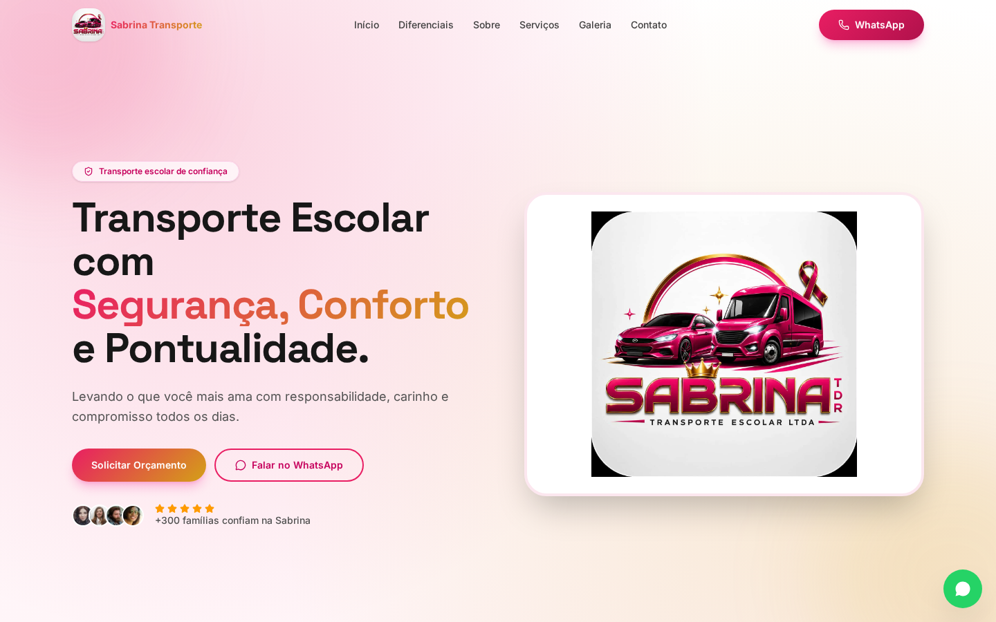 Sabrina Transporte Escolar — Transporte Escolar