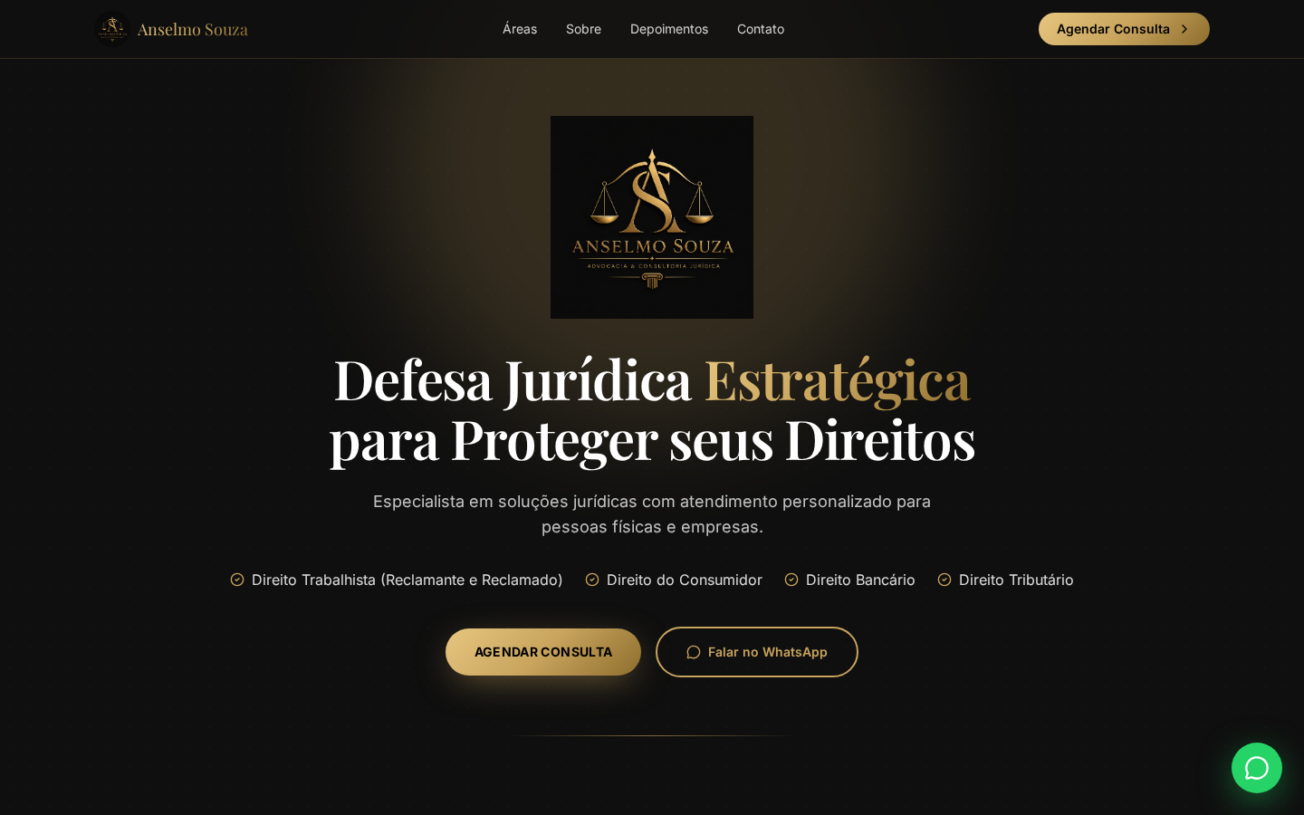 Anselmo Souza — Advocacia — Advocacia